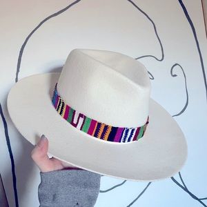 Olive & Pique Sarape Banded Hat